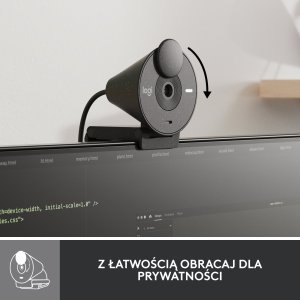 Kamera internetowa Logitech Brio 300 Graphite (960-001436) 5