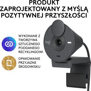 Kamera internetowa Logitech Brio 300 Graphite (960-001436) 8