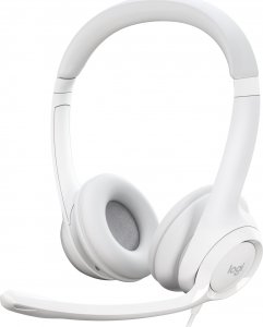 Słuchawki Logitech H390 Off White  (981-001286) 1