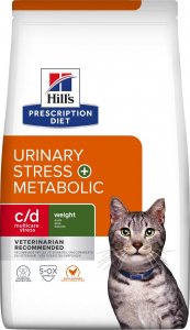 Hills  HILL'S PD FELINE C/D URINARY STRES + METABOLIC 3 KG 1