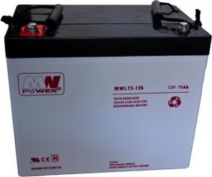 MW Power Akumulator AGM 12V 75Ah MWL 1
