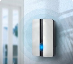 Rosfix DZWONEK BEZPRZEWODOWY WODODPORNY DO DRZWI IP44 4