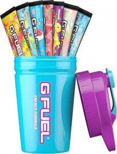 GFuel Shaker + 7 saszetek (HORNETS STAINLESS STEEL STARTER KIT) 1