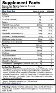 GFuel Suplement na koncentrację i pobudzenie - Sour Blue Chug Rug 3