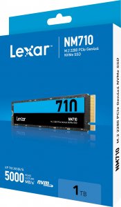 Dysk SSD Lexar NM710 1TB M.2 2280 PCI-E x4 Gen4 NVMe (LNM710X001T-RNNNG) 8