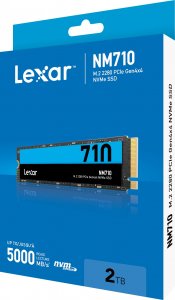 Dysk SSD Lexar NM710 2TB M.2 2280 PCI-E x4 Gen4 NVMe (LNM710X002T-RNNNG) 8