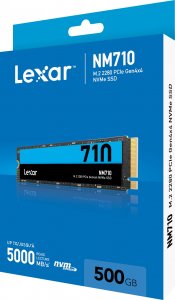 Dysk SSD Lexar NM710 500GB M.2 2280 PCI-E x4 Gen4 NVMe (LNM710X500G-RNNNG) 8