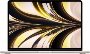 Laptop Apple MacBook Air 13,6 cali: M2 8/10, 8GB, 256GB, 30W - Księżycowa poświata - MLY13ZE/A/P1 1