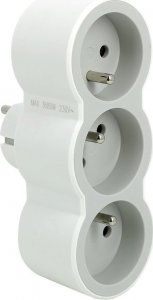Legrand Rozgałęźnik 3x2P+Z B/S (049433) 4