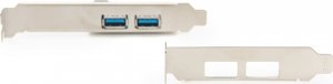 Kontroler Digitus Kontroler USB 3.0 PCIe, 2x USB 3.0, Low Profile, Chipset UPD720202 4