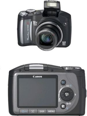 Aparat cyfrowy Canon PowerShot SX100 IS czarny 2