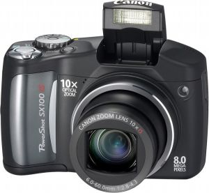 Aparat cyfrowy Canon PowerShot SX100 IS czarny 3