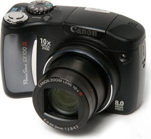 Aparat cyfrowy Canon PowerShot SX100 IS czarny 5
