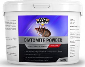 NO PEST Proszek na Pluskwy 500g Ekologiczny Diatomit Nawóz Środek Preparat Ziemia Okrzemkowa na Pluskwy Karaluchy Mrówki 6