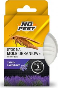 NO PEST Dysk na Mole Ubraniowe o Zapachu Lawendy Środek na Mole Odzieżowe Pułapka przeciw Molom Ubraniowym 5
