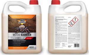 NO PEST Płyn na Korniki i Szkodniki Drewna 4,5l Preparat Spray Oprysk Środek na Korniki Spuszczele Kołatki w Drewnie 2