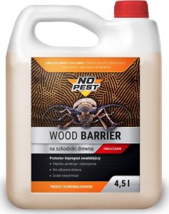 NO PEST Płyn na Korniki i Szkodniki Drewna 4,5l Preparat Spray Oprysk Środek na Korniki Spuszczele Kołatki w Drewnie 3