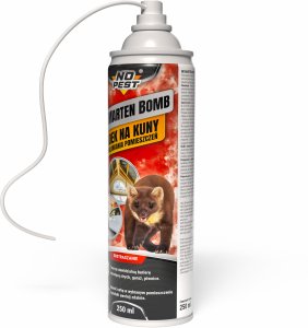 NO PEST Bomba Środek Preparat Zamgławiacz Spray na Kuny do Garażu Poddasza Strychu "No Marten Bomb" 250ml 6
