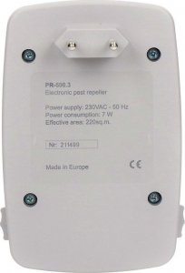 NO PEST Odstraszacz na Kuny 500.3 Ultradźwiękowe Urządzenie do Odstraszania Kun Łasic Myszy Szczurów Gryzoni Psów Kotów 7