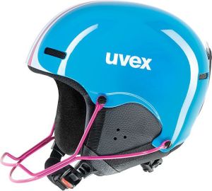 Uvex Kask Uvex Hlmt 5 junior race kolor niebiesko-różowy, roz. 55-59 (56174 - 5617405) 1