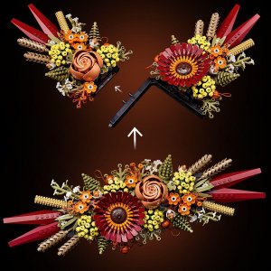 LEGO Icons Stroik z suszonych kwiatów  (10314) 6