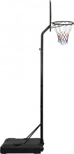 vidaXL vidaXL Stojak do koszykówki, czarny, 282-352 cm, polietylen 3