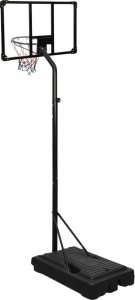vidaXL vidaXL Stojak do koszykówki z przezroczystą tablicą, 235-305 cm 4