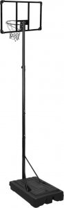 vidaXL vidaXL Stojak do koszykówki z przezroczystą tablicą, 280-350 cm, 4