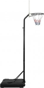 vidaXL vidaXL Stojak do koszykówki, biały, 282-352 cm, polietylen 3