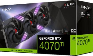 Karta graficzna PNY GeForce RTX 4070 Ti XLR8 Gaming Verto Epic-X RGB OC 12GB GDDR6X (VCG4070T12TFXXPB1-O) 10