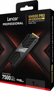 Dysk SSD Lexar Professional NM800 Pro 1TB M.2 2280 PCI-E x4 Gen4 NVMe (LNM800P001T-RN8NG) 8