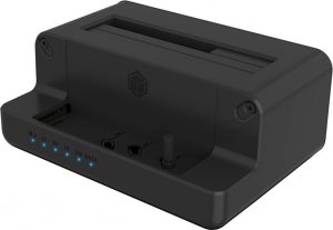 Stacja dokująca Icy Box Stacja dokująca i klonująca  2,5" i 3,5"na M.2 NVMe (IB-2914MSCL-C31) 2