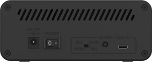 Stacja dokująca Icy Box Stacja dokująca i klonująca  2,5" i 3,5"na M.2 NVMe (IB-2914MSCL-C31) 3