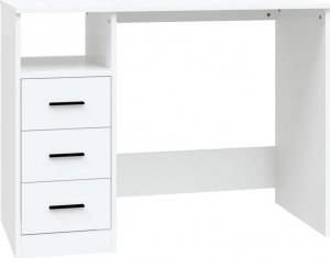 Biurko vidaXL Białe 102 cm x 50 cm 2