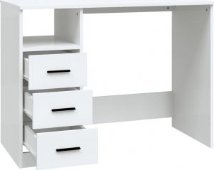 Biurko vidaXL Białe 102 cm x 50 cm 5
