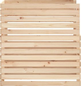 vidaXL Kompostownik, 100x100x102 cm, lite drewno sosnowe 6