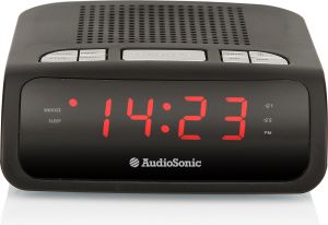 Radiobudzik Audiosonic Black (CL-1459) 1