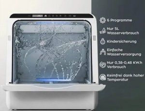 Zmywarka Heinrichs Mini zmywarka HTG 8841 HEINRICH"S 4