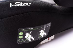 Fotelik samochodowy 4Baby Fotelik Hi-fix 125-150 cm i-size graphite 4baby 10