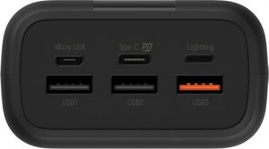 Powerbank Silicon Power QX55 30000mAh Czarny 2