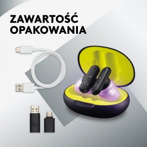 Słuchawki Logitech G FITS Czarne (985-001182) 4