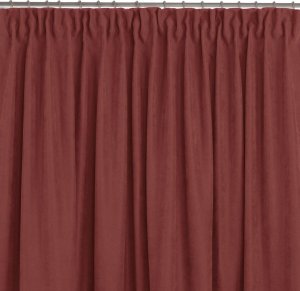 Homede Zasłona MILANA koralowy szenila 136x300 HOMEDE 1