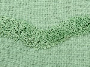 Beliani Bawełniany koc 125 x 150 cm zielony KHARI! 4