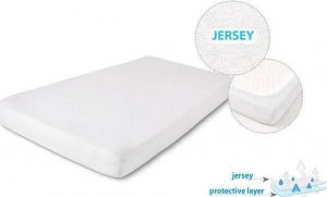 Multitex Prześcieradło Ochronne 120 x 200 z Gumką JERSEY 01 10