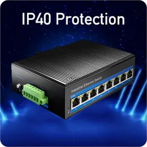 Cudy SWITCH PoE 8-port 8x30W 1Gbps przemysłowy IG100P 12