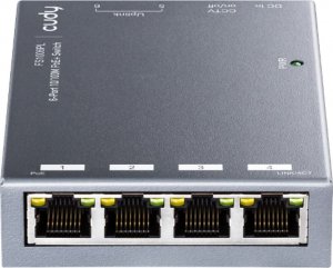 Cudy SWITCH PoE 8-port 8x30W 1Gbps przemysłowy IG100P 4