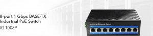 Cudy SWITCH PoE 8-port 8x30W 1Gbps przemysłowy IG100P 7