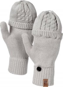 HEYO Damski zestaw zimowy czapka komin rękawiczki HZ0009 HEYO 6
