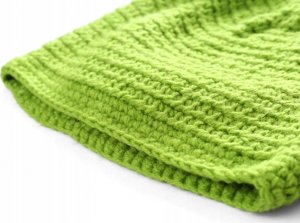 Edibazzar Czapka unisex pleciona shrek zielona ciepła zimowa 5