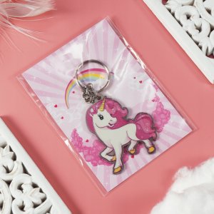 Breloczek Kadax BRELOK ZAWIESZKA DO KLUCZY DZIEWCZYNKA JEDNOROŻEC 5